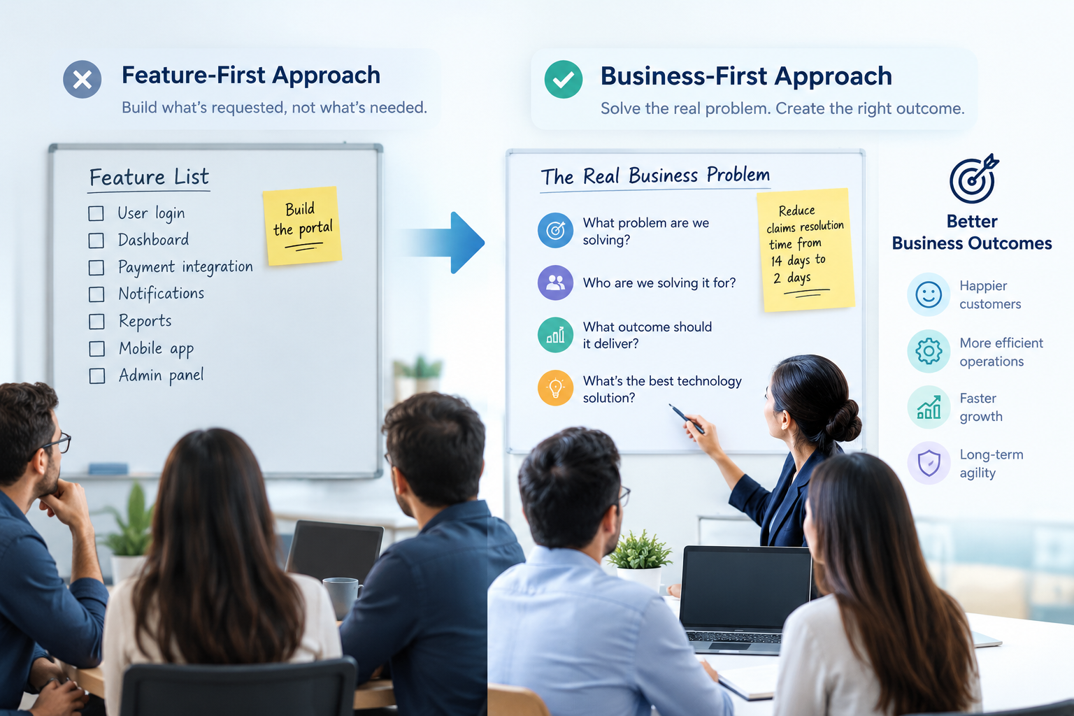Business first Approach